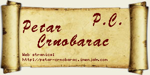 Petar Crnobarac vizit kartica